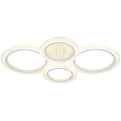 Светильник потолочный светодиодный ЭРА Модерн Ring CLL-1-59-RC WH Б0069748