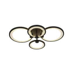 Светильник потолочный светодиодный ЭРА Модерн с ДУ Odry CLL-1-78-RC BK Б0069751