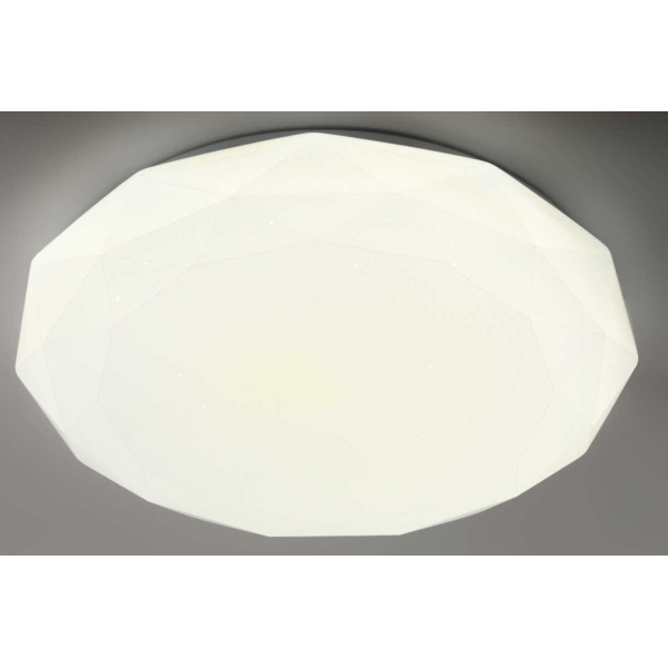 Светильник потолочный светодиодный ЭРА Классик без ДУ SPB-6 WH 70W-5K Slim Sparkle Б0069791