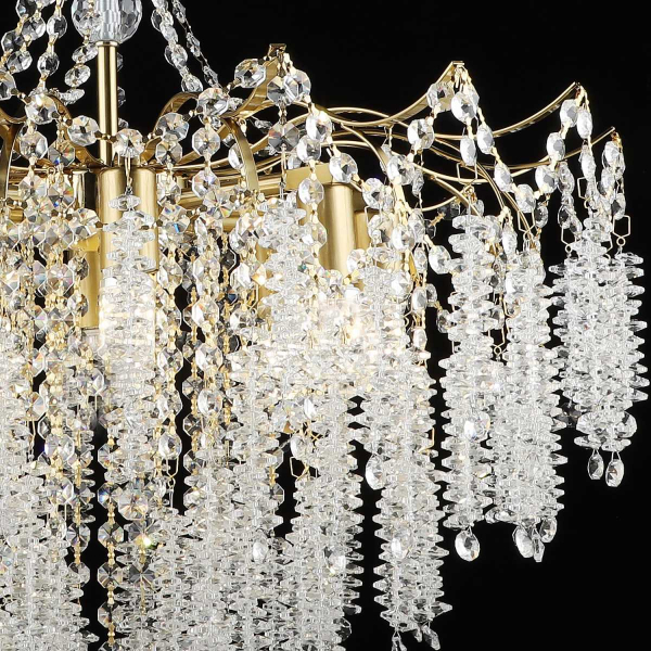 Люстра хрустальная Reluce 46620-0.4-08 COP Люстра хрустальная Reluce 46620-0.4-08 COP