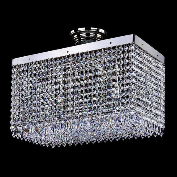 Потолочный светильник Artglass Leandra 250X450 Nickel CE Потолочный светильник Artglass Leandra 250X450 Nickel CE