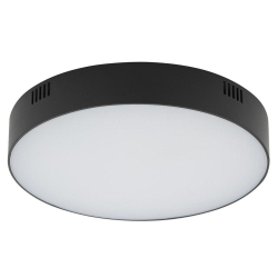 Потолочный cветильник Nowodvorski Lid Round Led Black 10417