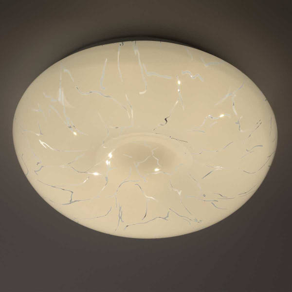 Светильник потолочный светодиодный ЭРА Классик без ДУ SPB-6 - 12 Marble светодиодный 12Вт Б0051074