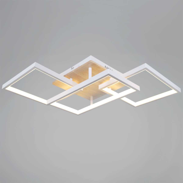 Потолочный светильник Reluce 49560-0.3-03 WH+WOOD