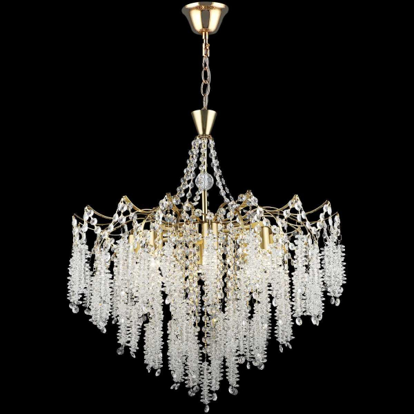 Люстра хрустальная Reluce 46620-0.4-08 COP Люстра хрустальная Reluce 46620-0.4-08 COP