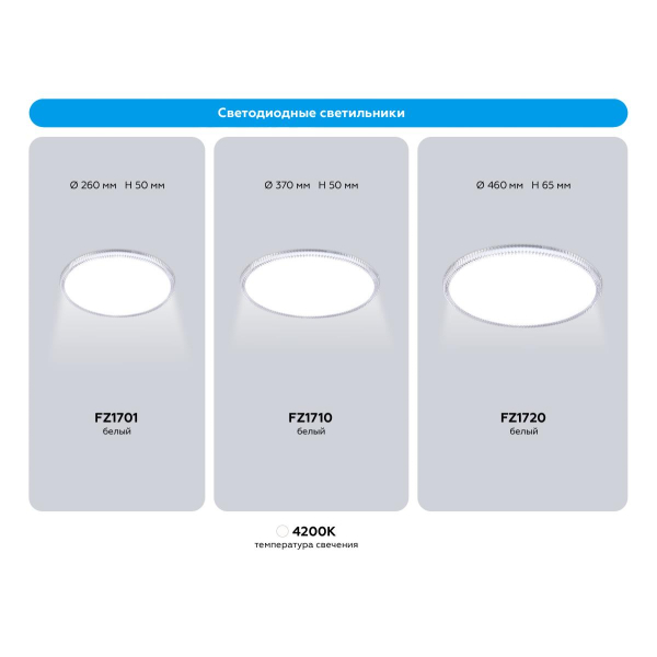 Светильник Ambrella Light ORBITAL FZ1701
