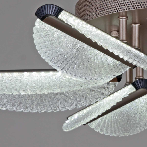 Потолочный светильник Reluce 00490-0.3-06S champagne silver