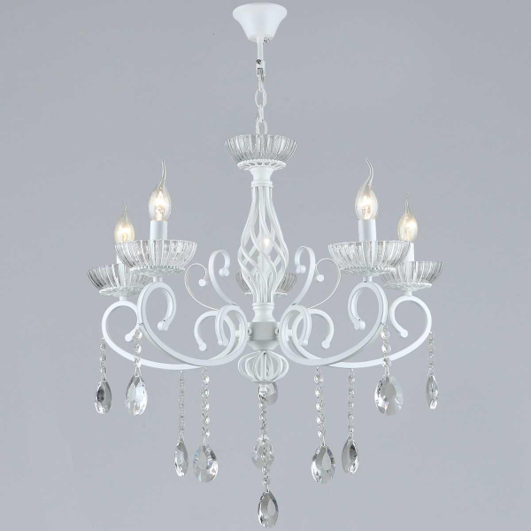 Люстра хрустальная Reluce 70550-0.4-05 WT Люстра хрустальная Reluce 70550-0.4-05 WT