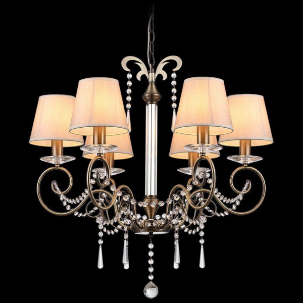 Потолочный светильник ILLUMICO IL6182-6P-27 AB Потолочный светильник ILLUMICO IL6182-6P-27 AB