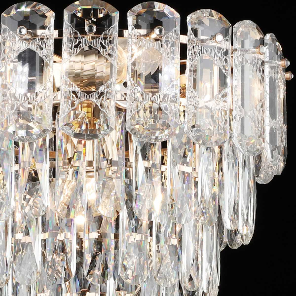 Люстра хрустальная Reluce 36720-0.4-6+4 FGD Люстра хрустальная Reluce 36720-0.4-6+4 FGD