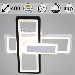 Потолочный светильник Reluce 03629-0.3-2+1 WH+BK