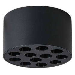 Светильник потолочный 9W 750LM 4000K, черный Guarda Lightstar 080947