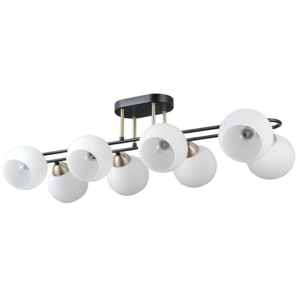 Потолочный светильник ILLUMICO IL0790-8CSQ-25 BK AB TRENTO Потолочный светильник ILLUMICO IL0790-8CSQ-25 BK AB TRENTO