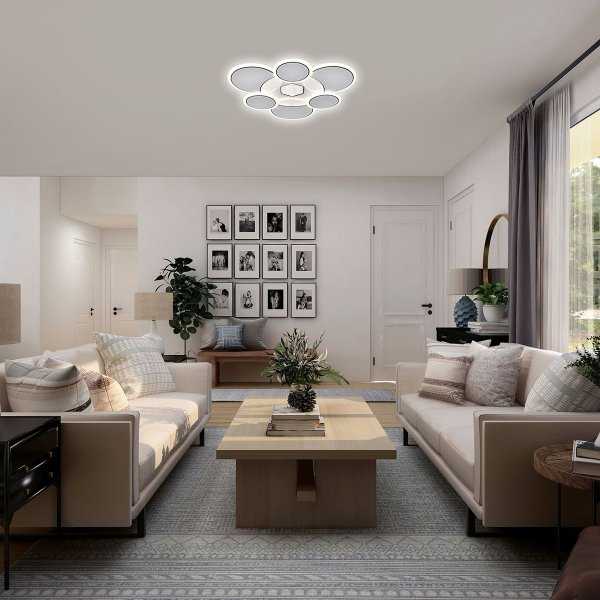 Потолочный светодиодный светильник Escada Dune 10277/6LED Потолочный светодиодный светильник Escada Dune 10277/6LED
