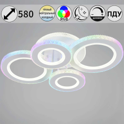 Светильник потолочный Reluce 23062-0.3-2+2A