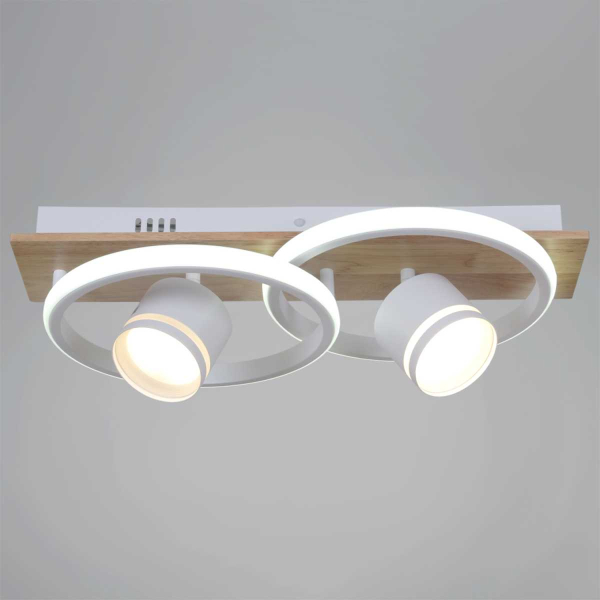 Потолочный светильник Reluce 29560-0.3-2+2 WH+WOOD