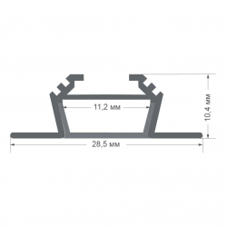 Профиль Apeyron GM-08-03-BL