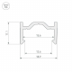 Профиль Arlight ARH-CH15-2000-PVC 027091