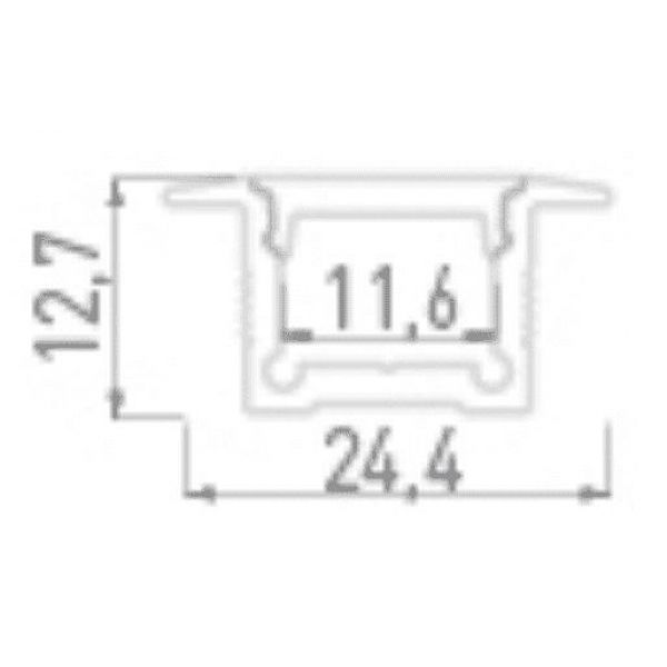 Профиль встраиваемый DesignLed LE.2613 001971