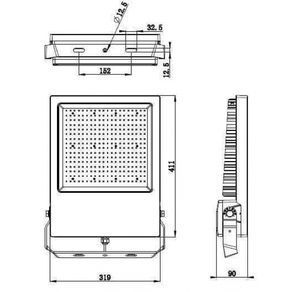 Прожектор светодиодный Deko-Light Atik 150W 5000K 732099