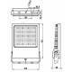 Прожектор светодиодный Deko-Light Atik 150W 5000K 732099