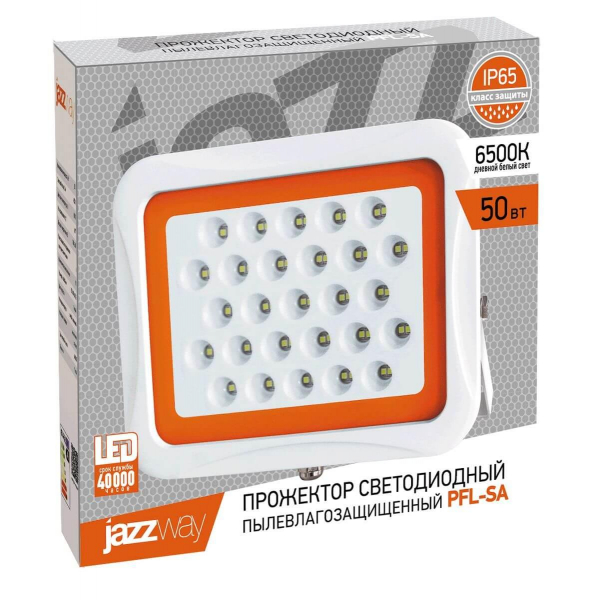 Прожектор светодиодный Jazzway PFL-SA 50W 6500K 5007970