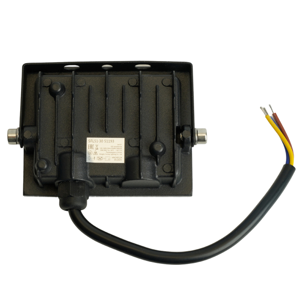 Светодиодный прожектор SAFFIT SFL51-30 IP65 30W 6500K черный 51193 Светодиодный прожектор SAFFIT SFL51-30 IP65 30W 6500K черный 51193