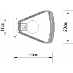 Бра Arte Lamp Maasym A7044AP-1BK