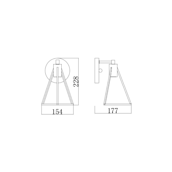 Бра Vele Luce Storm VL6136W01