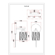 Бра Moderli Prismique V11710-1W