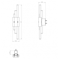 Бра Imperium Loft Tanto 148125-22