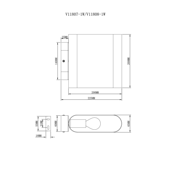 Бра Moderli Metalicana V11807-1W