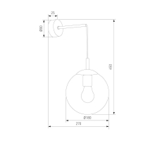 Бра TK Lighting 5387 Esme