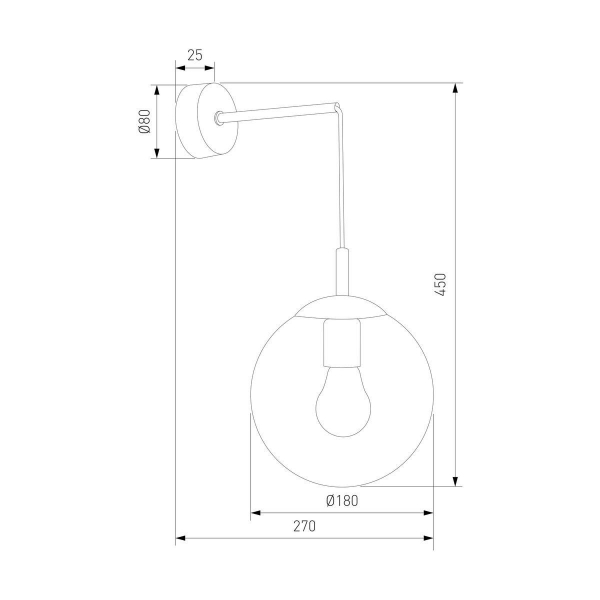 Бра TK Lighting 5387 Esme