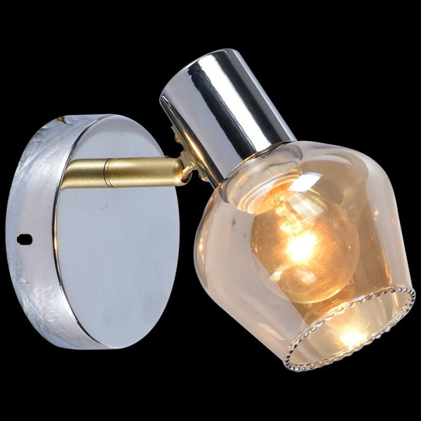 Настенный светильник Reluce 05949-0.8-01 CR+GOLD Настенный светильник Reluce 05949-0.8-01 CR+GOLD