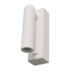 Бра 3W 180LM 3000K, белый Omega Lightstar 200736