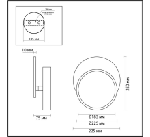 Бра Lumion Ledio Devin 5627/9WL