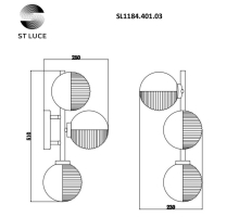 Бра ST Luce Todo SL1184.401.03