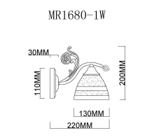 Бра MyFar Nile MR1680-1W