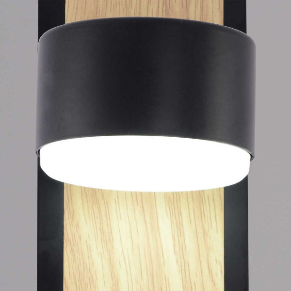 Бра Reluce 12540-0.2-01 BK+WOOD