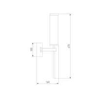 Бра Eurosvet Stark 50387 LED