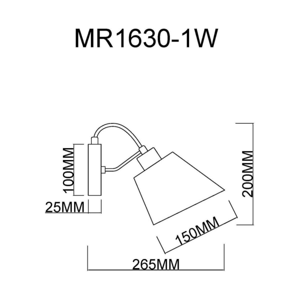 Бра MyFar Amber MR1630-1W