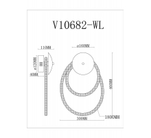 Бра Moderli True V10682-WL