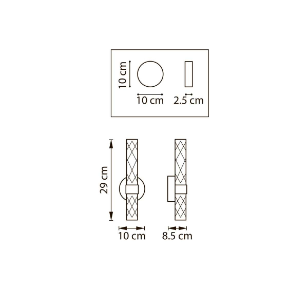 Бра Lightstar Acrile 737652