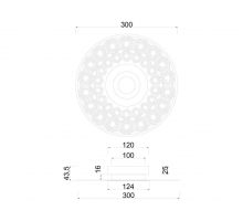 Бра Arte Lamp Biscotto A2644AP-1GO