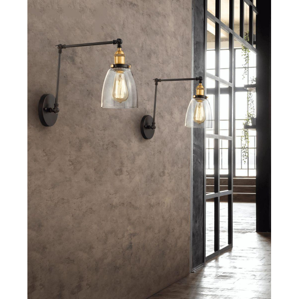 Бра Lumina Deco Gubi LDW B005-2 BK+PR