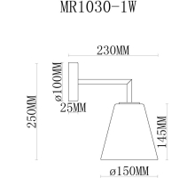 Бра MyFar Stiven MR1030-1W