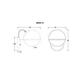 Бра MyFar Julian MR2290-1W