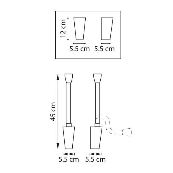 Бра (лампа для чтения) Muro III Lightstar 808641 Бра (лампа для чтения) Muro III Lightstar 808641