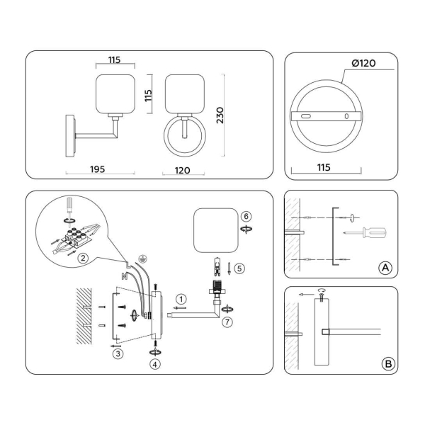 Бра Ambrella light High Light LH53021 Бра Ambrella light High Light LH53021